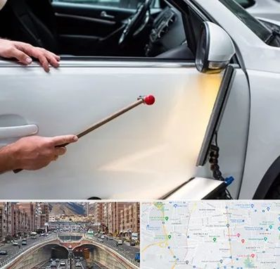 صافکاری بدون رنگ در منطقه 10 تهران 