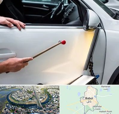 صافکاری بدون رنگ در بابل