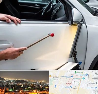 صافکاری بدون رنگ در مارلیک کرج 