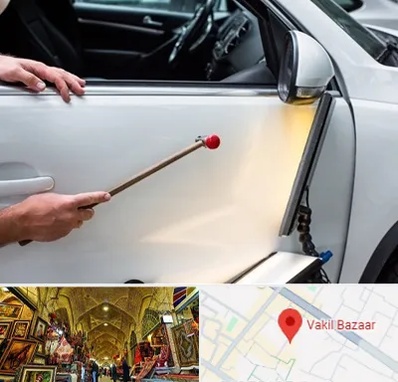 صافکاری بدون رنگ در بازار وکیل شیراز