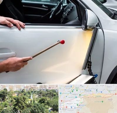 صافکاری بدون رنگ در منطقه 13 تهران 