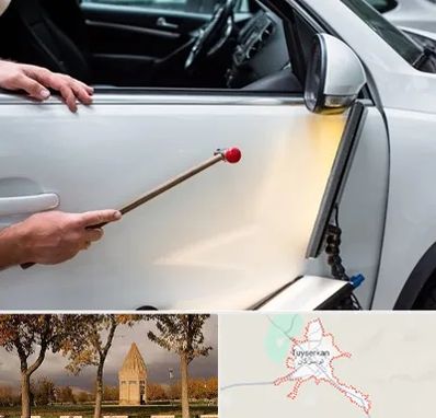 صافکاری بدون رنگ در تویسرکان