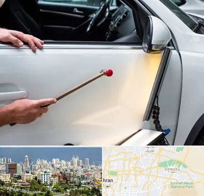 صافکاری بدون رنگ در شرق تهران 