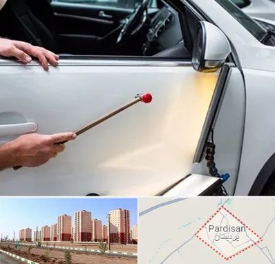 صافکاری بدون رنگ در پردیسان قم