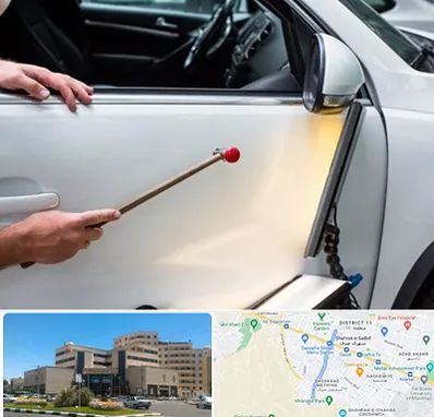 صافکاری بدون رنگ در صیاد شیرازی مشهد 