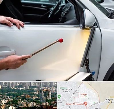 صافکاری بدون رنگ در عظیمیه کرج 