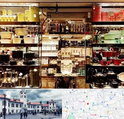 فروشگاه لوازم آشپزخانه در میدان شهرداری رشت 