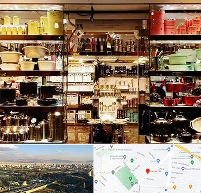 فروشگاه لوازم آشپزخانه در هنگام 