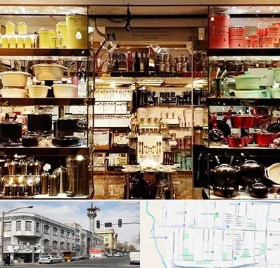 فروشگاه لوازم آشپزخانه در 17شهریور