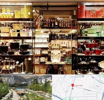 فروشگاه لوازم آشپزخانه در بلوار تعاون