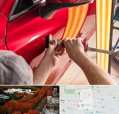 صافکاری با دستگاه مکش در منطقه 6 تهران 