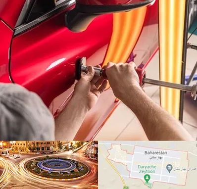 صافکاری با دستگاه مکش در بهارستان