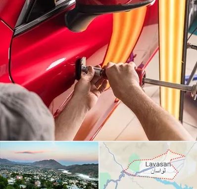 صافکاری با دستگاه مکش در لواسان