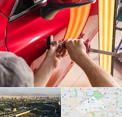 صافکاری با دستگاه مکش در منطقه 19 تهران 