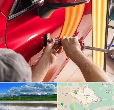 صافکاری با دستگاه مکش در مرند