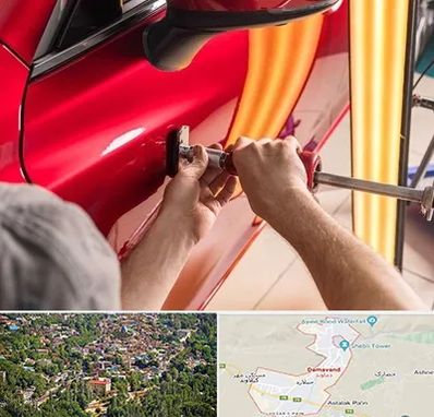 صافکاری با دستگاه مکش در دماوند