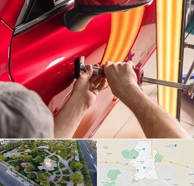 صافکاری با دستگاه مکش در کاشمر