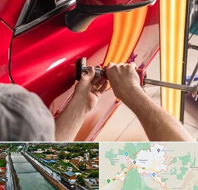 صافکاری با دستگاه مکش در مراغه