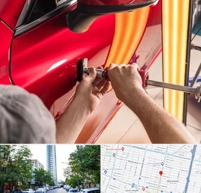 صافکاری با دستگاه مکش در امامت مشهد 