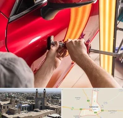 صافکاری با دستگاه مکش در سبزوار