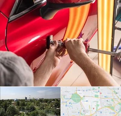 صافکاری با دستگاه مکش در منطقه 16 تهران 