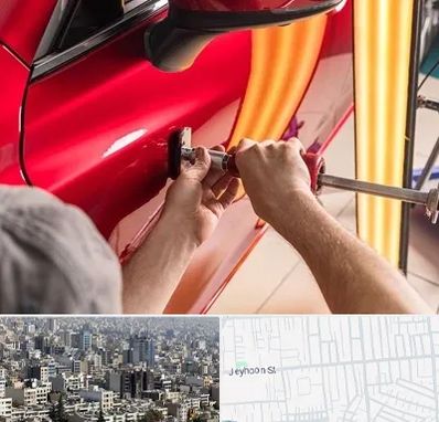 صافکاری با دستگاه مکش در جیحون