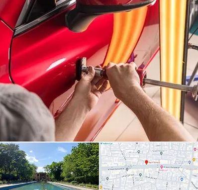 صافکاری با دستگاه مکش در هشت بهشت اصفهان 