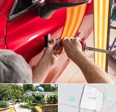 صافکاری با دستگاه مکش در باغمیشه تبریز