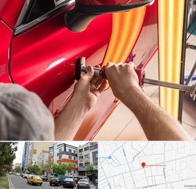 صافکاری با دستگاه مکش در هفده شهریور تبریز