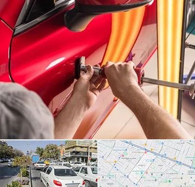 صافکاری با دستگاه مکش در مفتح مشهد 