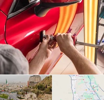 صافکاری با دستگاه مکش در فرهنگ شهر شیراز 