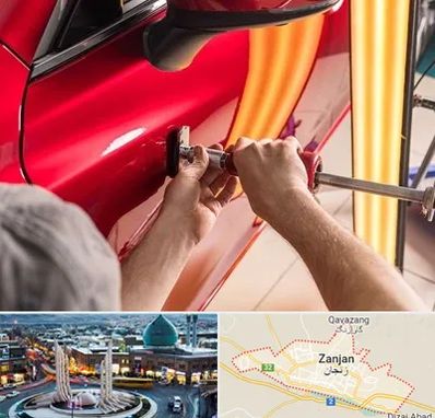 صافکاری با دستگاه مکش در زنجان