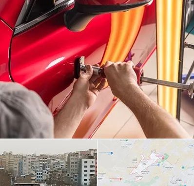 صافکاری با دستگاه مکش در محمد شهر کرج 