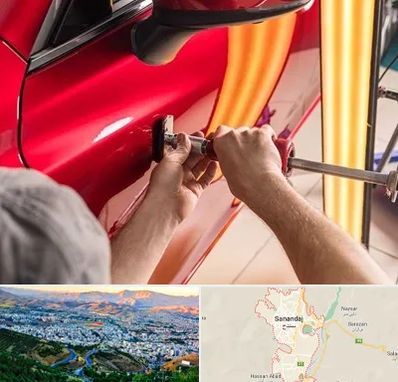 صافکاری با دستگاه مکش در سنندج