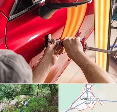 صافکاری با دستگاه مکش در آزادشهر