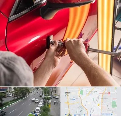 صافکاری با دستگاه مکش در ستارخان 