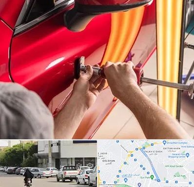 صافکاری با دستگاه مکش در قدوسی شرقی شیراز 