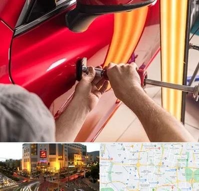 صافکاری با دستگاه مکش در جنت آباد تهران 