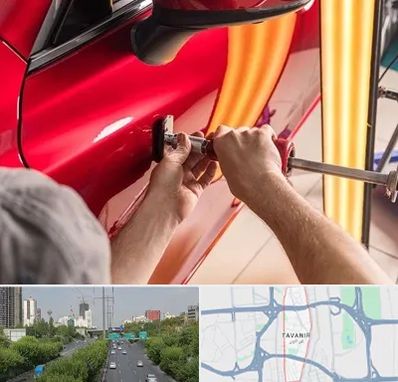 صافکاری با دستگاه مکش در توانیر