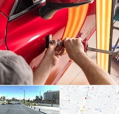 صافکاری با دستگاه مکش در بلوار کلاهدوز مشهد 