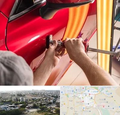 صافکاری با دستگاه مکش در منطقه 20 تهران 