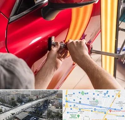 صافکاری با دستگاه مکش در فرجام 