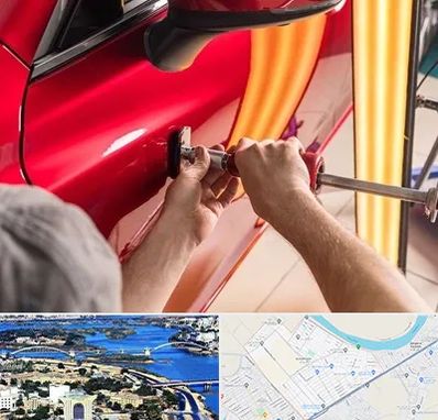 صافکاری با دستگاه مکش در کوروش اهواز 