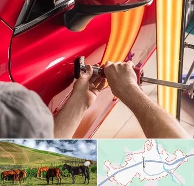 صافکاری با دستگاه مکش در تالش