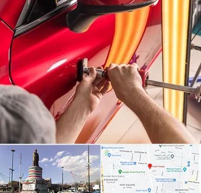 صافکاری با دستگاه مکش در کارگر جنوبی 