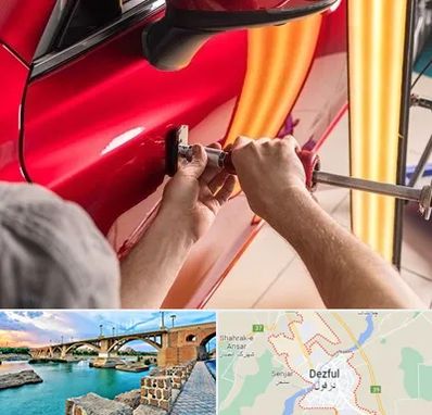 صافکاری با دستگاه مکش در دزفول