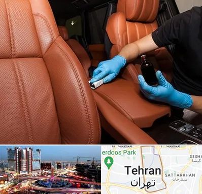 تعمیر صندلی خودرو در صادقیه 