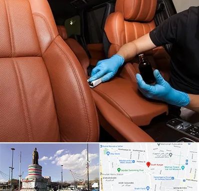 تعمیر صندلی خودرو در کارگر جنوبی 