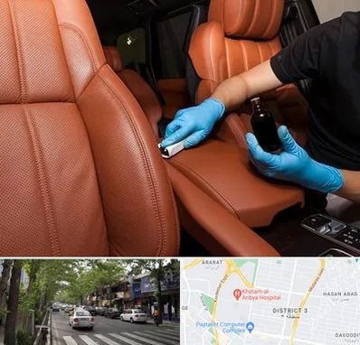 تعمیر صندلی خودرو در ظفر 