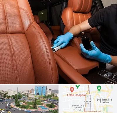 تعمیر صندلی خودرو در ونک 